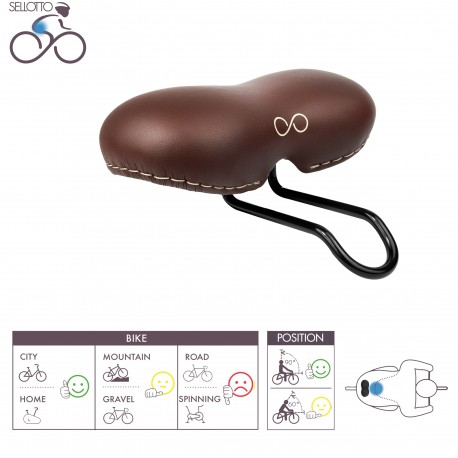 FALCO - bike seat Colored anti Prostate