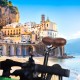 FALCO - sella bici Colorata anti Prostatica