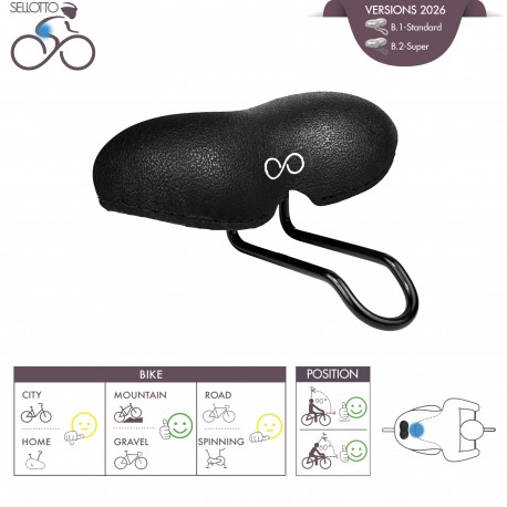 CONDOR - sella bici Giovane AntiProstata