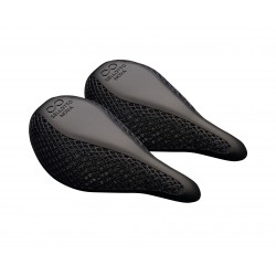 SellOttO 3D Carbon: Performance e Comfort bici Corsa/MTB | Doppia semisella con regolazione 6 assi, zero pressione perineale