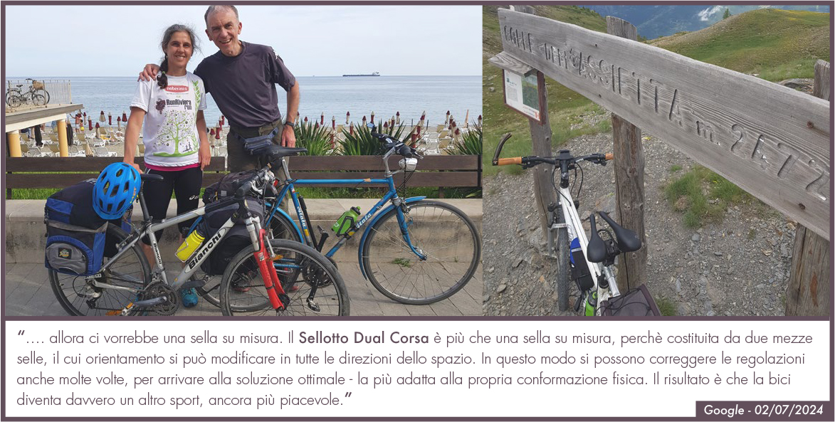 Luca - medico ed appassionato ciclismo bici corsa mountain bike alpi val susa sella sellotto dual corsa anti prostata nervo pudendo intorpidimento genitale