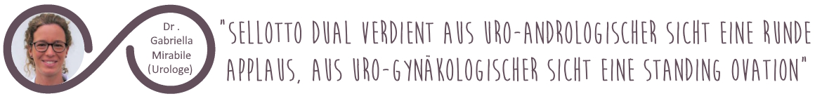 SellOttO Dual verdient aus uro-andrologischer Sicht eine Runde Applaus, aus uro-gynäkologischer Sicht eine Standing Ovation
